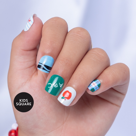 School-Themed Designs — Nails 2027 for Kids