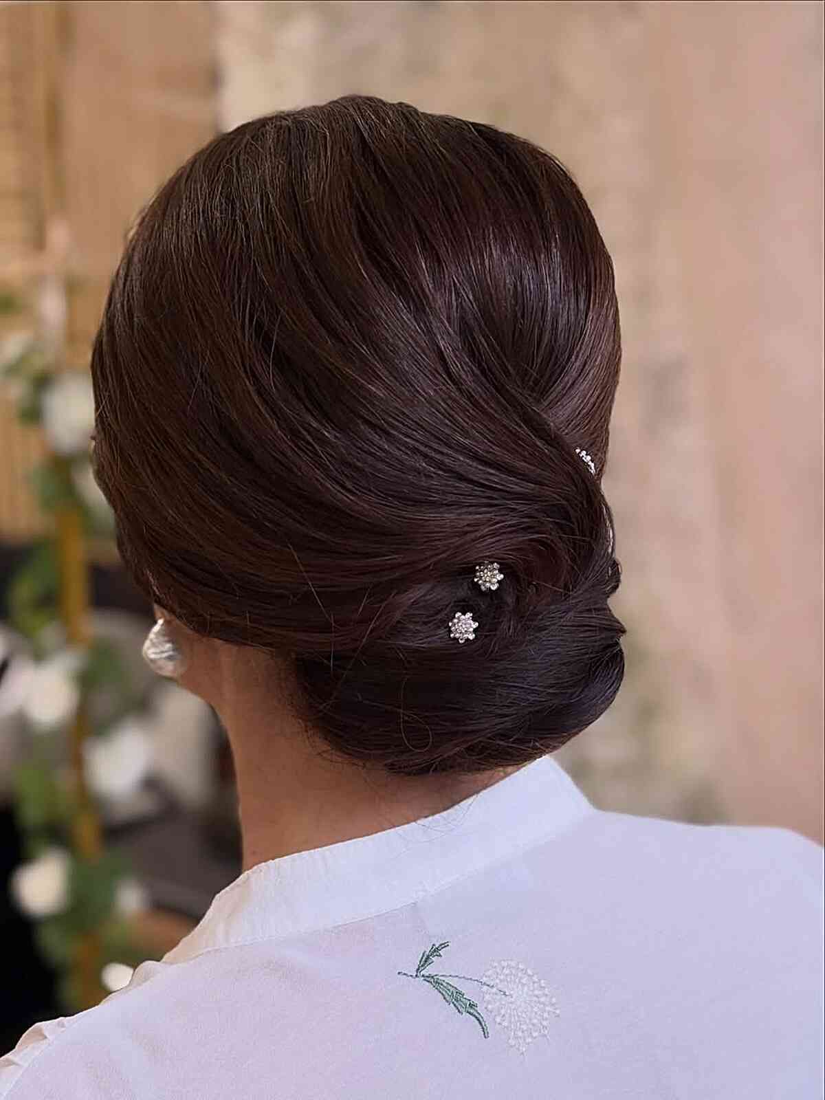 Back View Visual Idea — Knotted Bun Hairstyles 2027