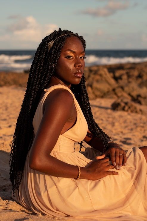 Voluminous Passion Twists with Headband — Beach Braids 2027