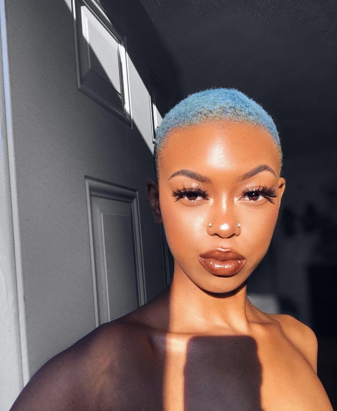 Blue Visual Idea — Buzz Cut for Women 2027