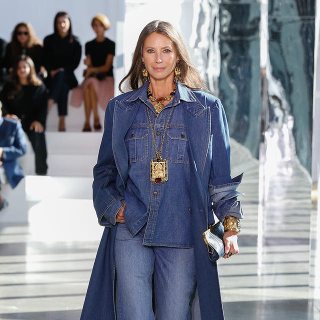 All-Denim Look with Wide-Leg Trousers and Long Coat — Spring Outfits 2027 for Work