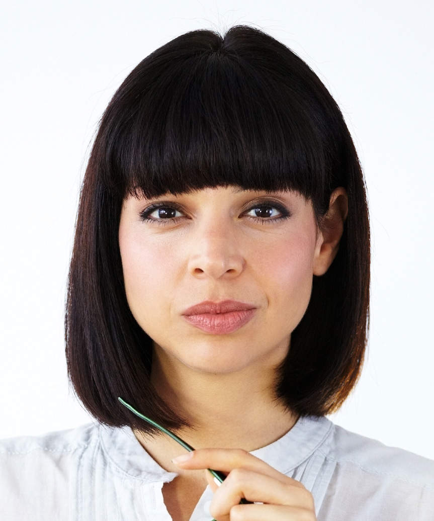 Sleek Dark Brown Bob With Blunt Bangs — Blunt Bob 2027