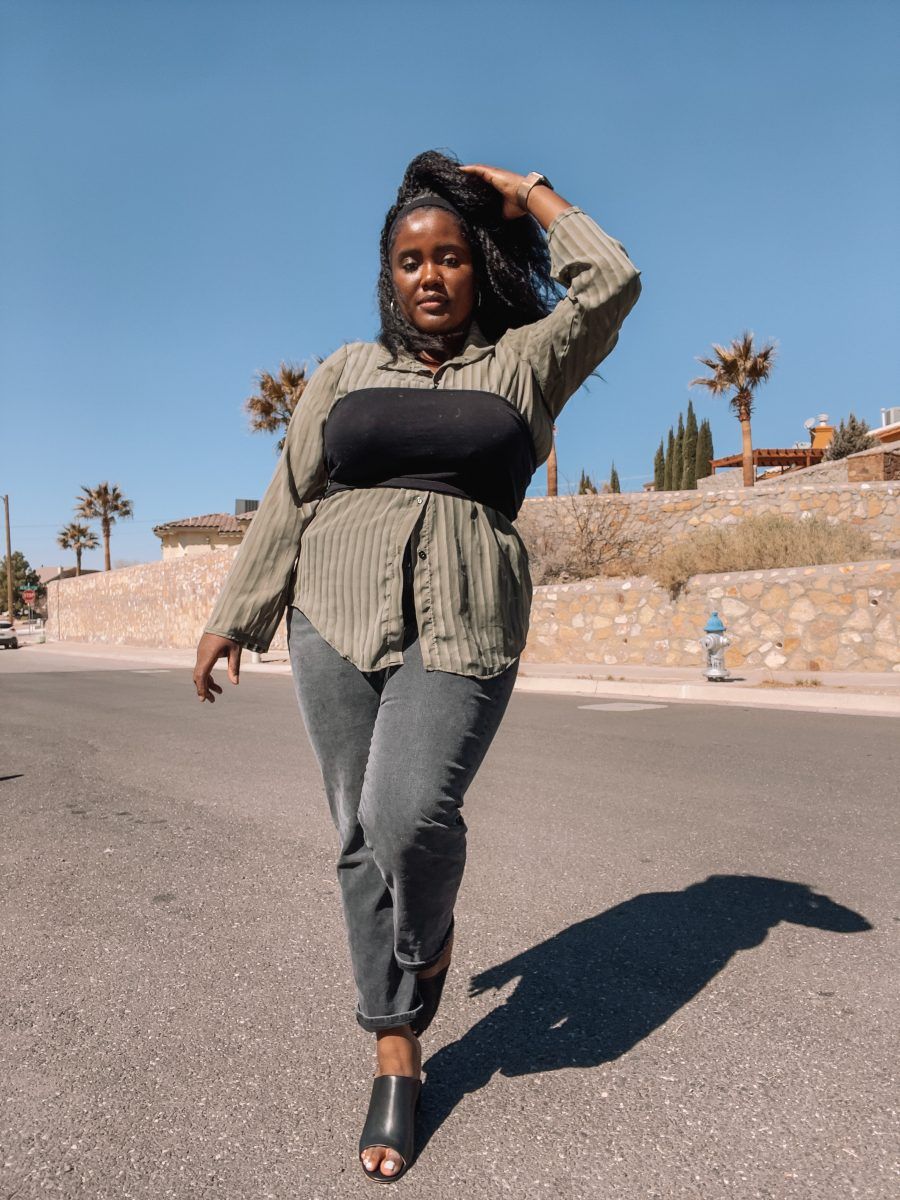 Unique Layered Tops with Cuffed Jeans — Pinterest Girl Outfits 2027
