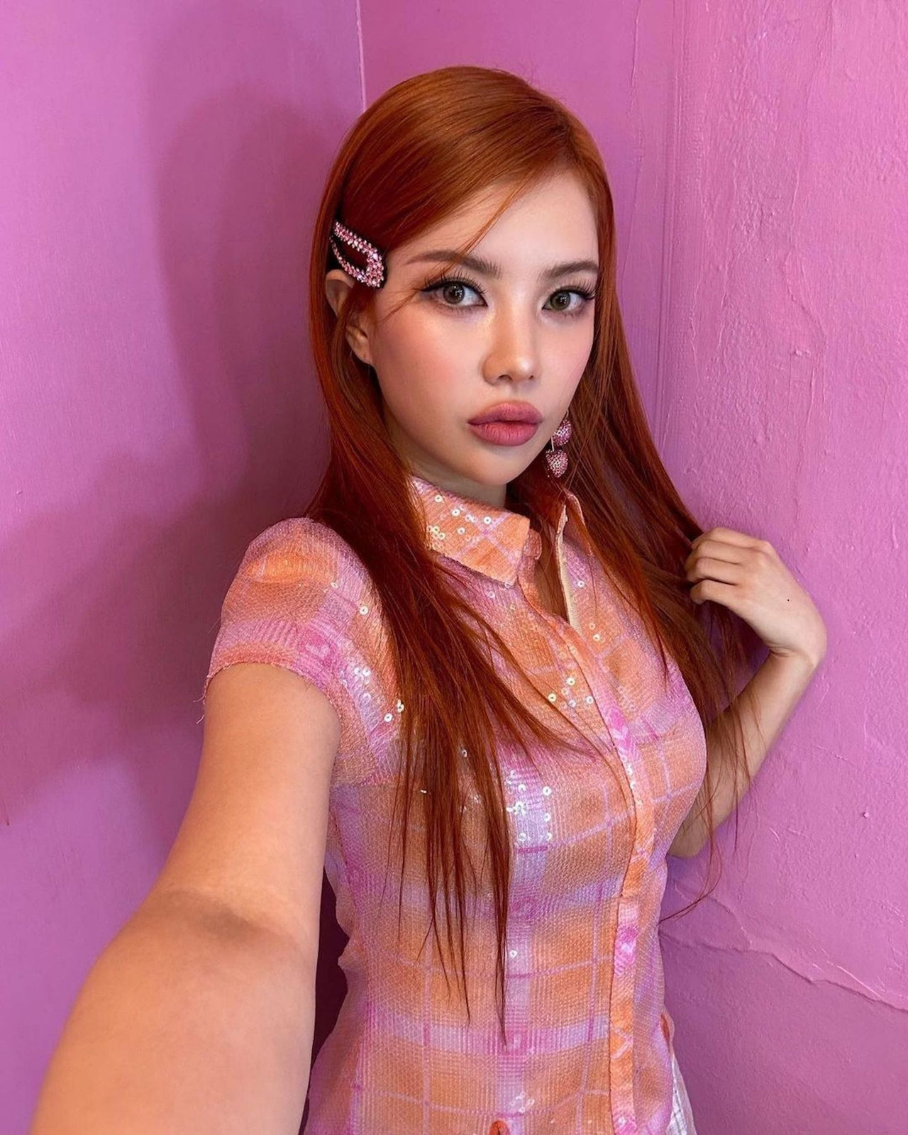 Vibrant Copper on Fine Straight Hair Vibrant Copper on Fine Straight Hair — Copper Hair 2027 for Asian Women