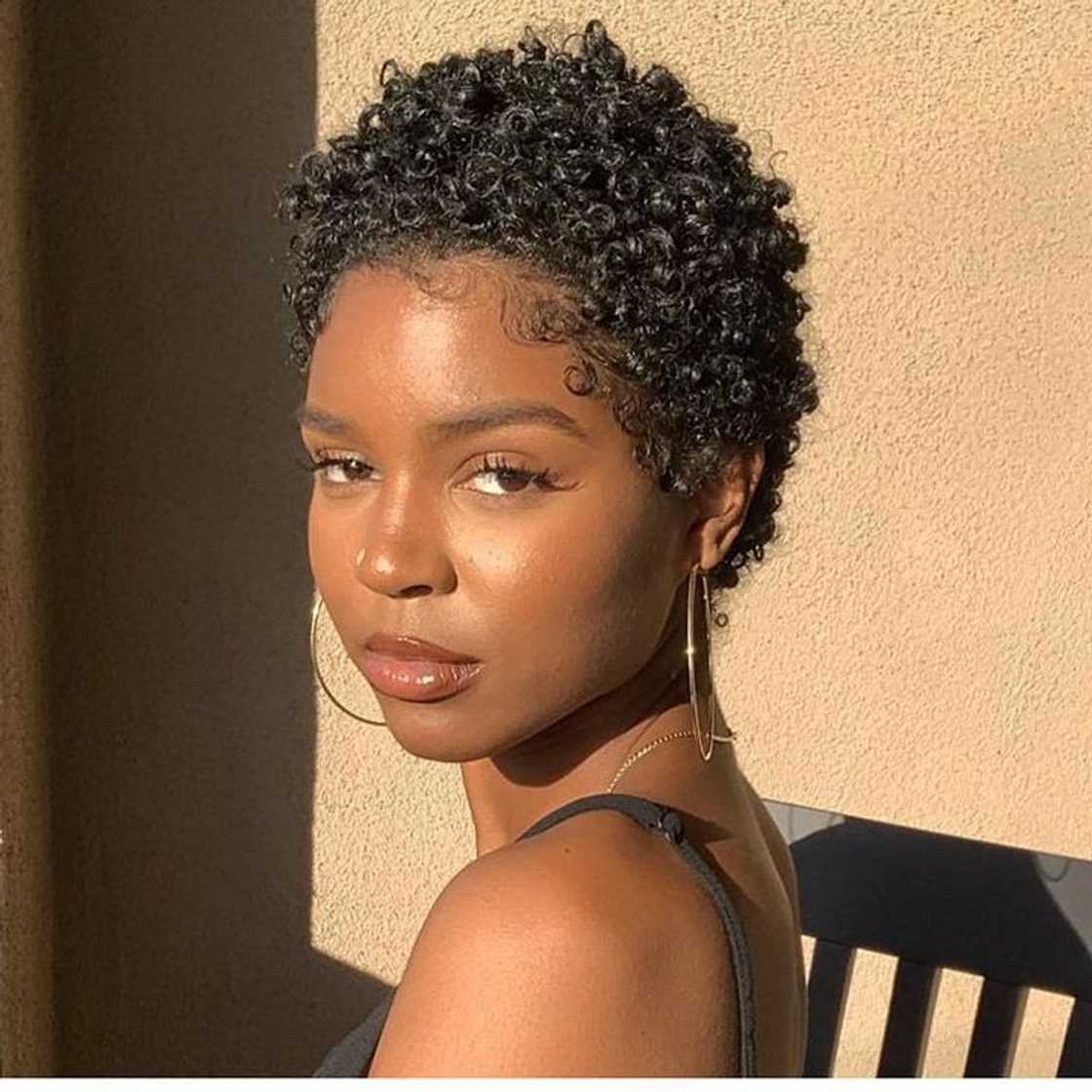 Short Natural Coils With Sheen Short Natural Coils With Sheen — 4C Hairstyles 2027