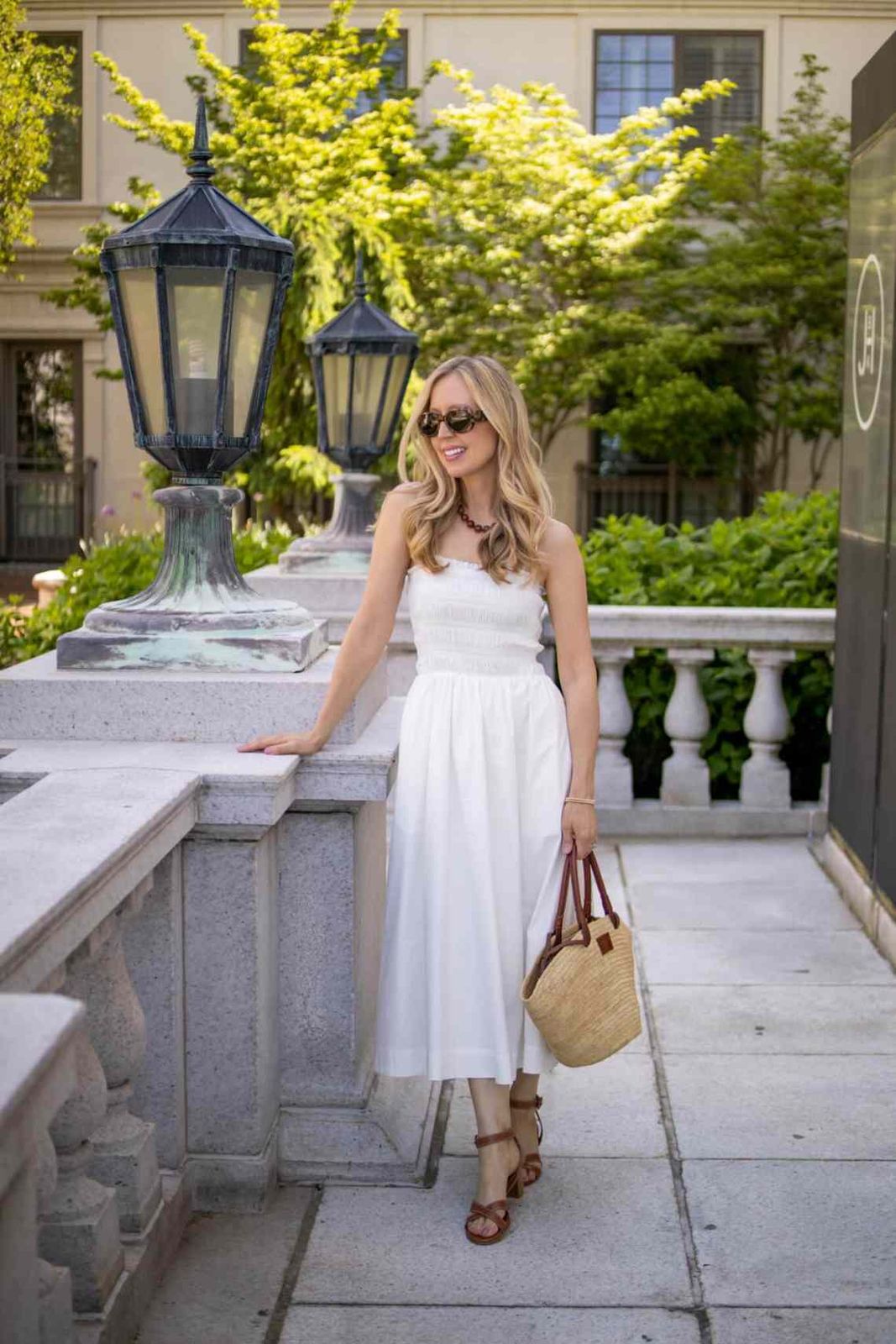Effortless Summer Dress: Smocked Midi Effortless Summer Dress: Smocked Midi — Neutral Summer Outfits 2027