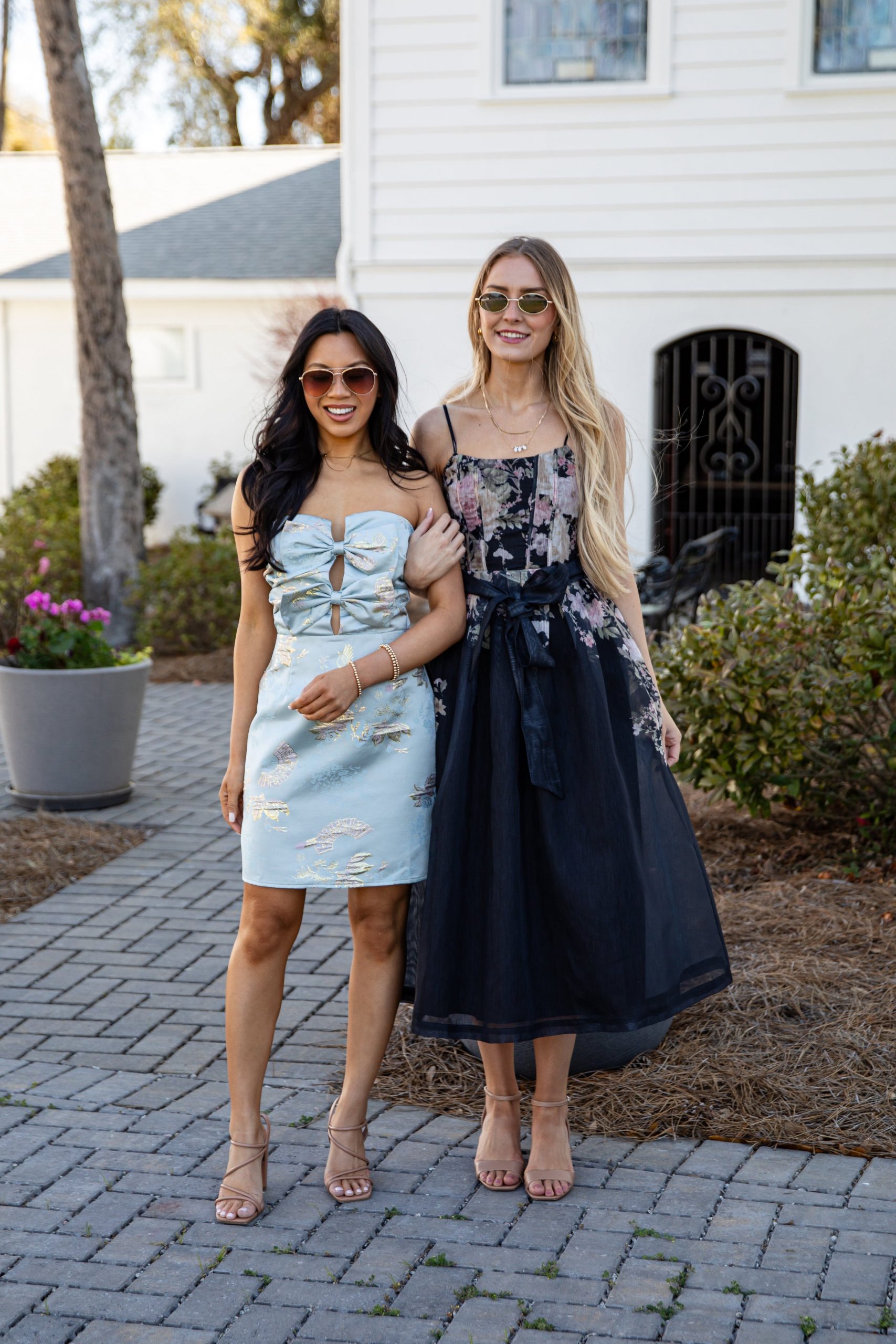 Nude Strappy Heels Outfit Idea Nude Strappy Heels Outfit Idea — Wedding Guest Dresses 2027