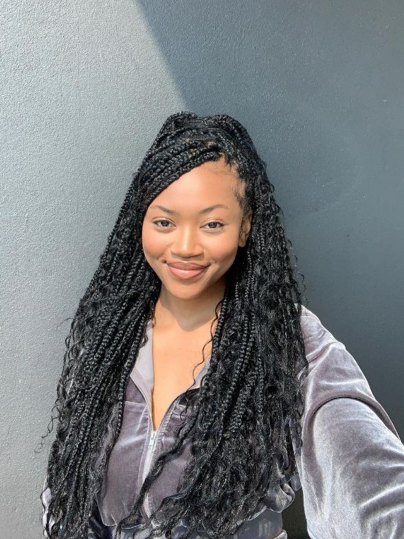Visual Idea Visual Idea — Half Up Half Down Hairstyles 2027 with Weave