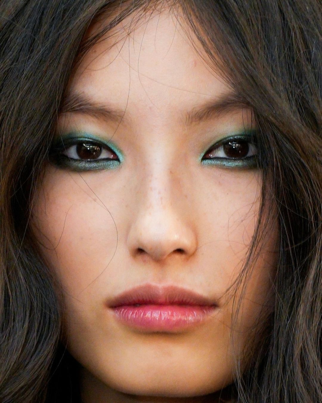 Mid-Back Loose Air-Dried Waves Mid-Back Loose Air-Dried Waves — Dark Brown Hair 2027