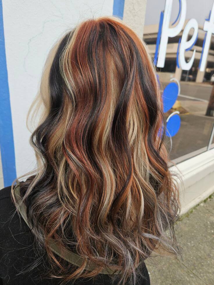 Multi-Colored Streaks Multi-Colored Streaks — Fall Hair Colors 2026