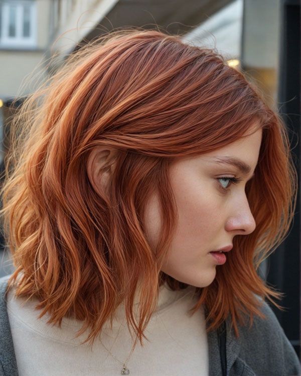 Copper Visual Idea — Balayage Lob 2027