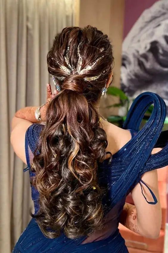 Dark Brown With Subtle Auburn Highlights Visual Idea — Bridesmaid Ponytail Hairstyles 2027