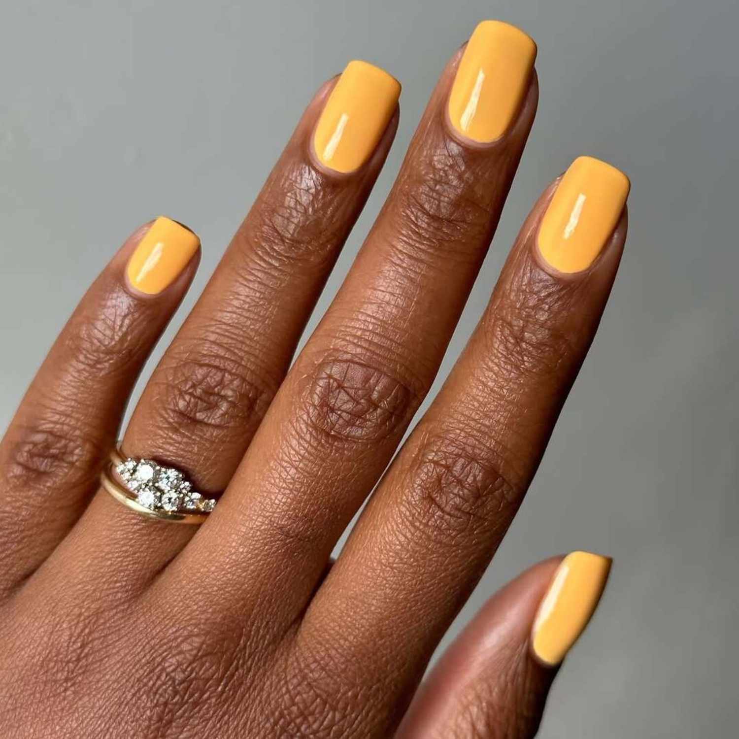 Tiny Red Cherries Short Square Nails Tiny Red Cherries Short Square Nails — Nails 2027 for Short Fingers