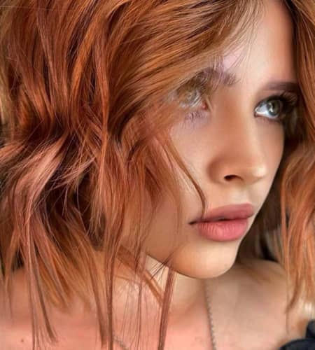 Mid-Back Rich Auburn With Red Undertones — Hair Color 2027 for Hazel Eyes