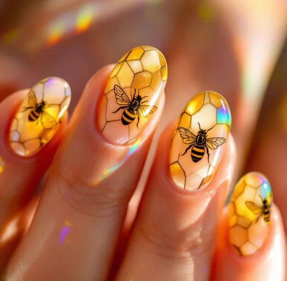 Glossy Clear Overlay Visual Idea Glossy Clear Overlay Visual Idea — Bee Nails 2027