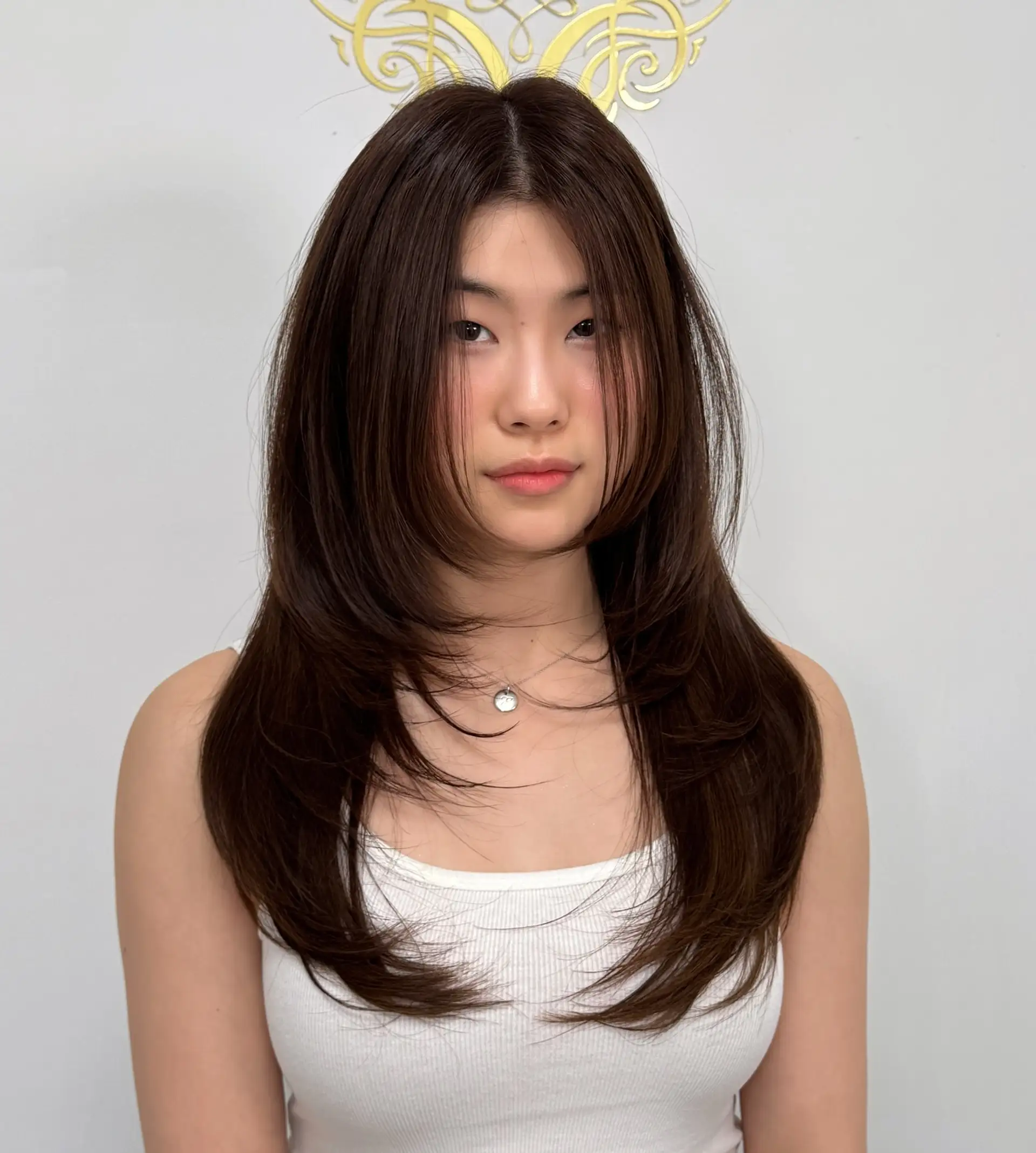 Mid-Back Soft Waves With Jawline Layers Mid-Back Soft Waves With Jawline Layers — Face Framing Layers 2027