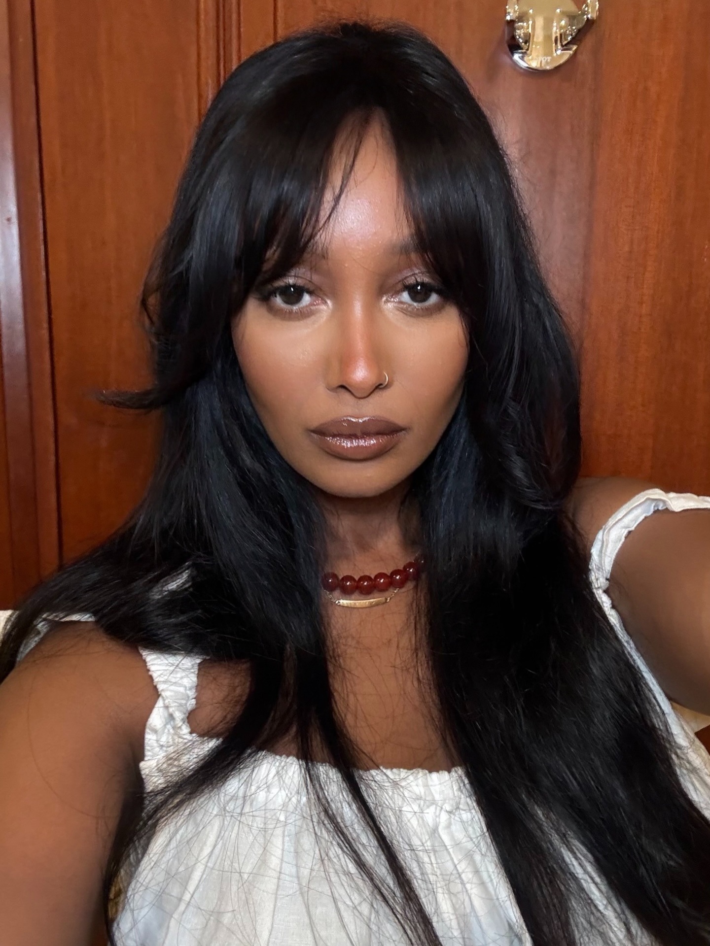 Soft Wispy Bangs on Long Wavy Hair Soft Wispy Bangs on Long Wavy Hair — Bangs Trends 2027