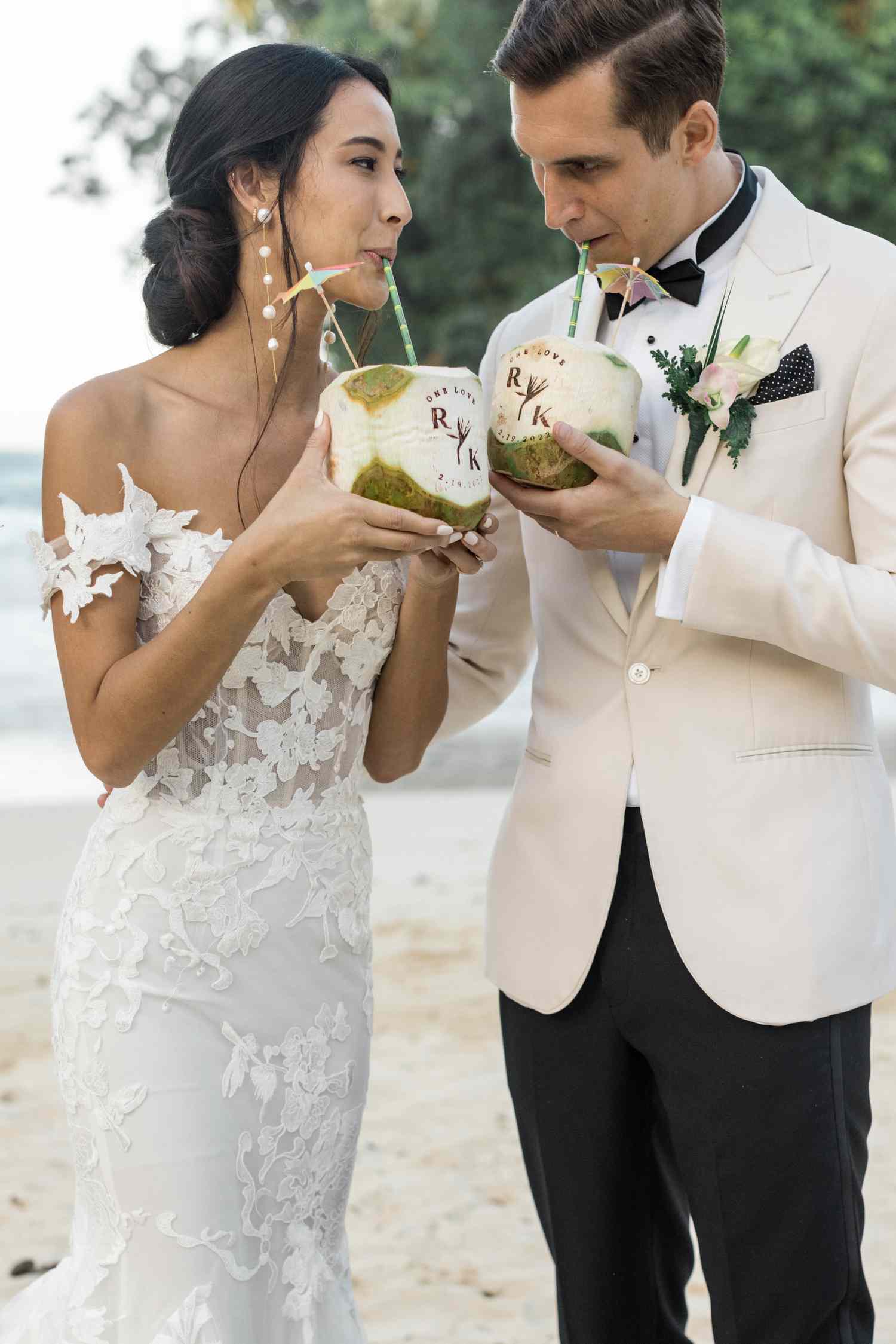 Elegant Dark Brown Low Bun — Beach Wedding Hair 2027