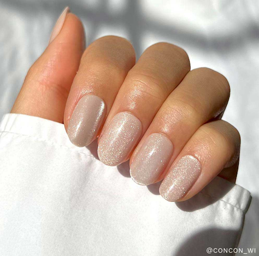 Short Round Sheer Nude Pink Short Round Sheer Nude Pink — Interview Nails 2027