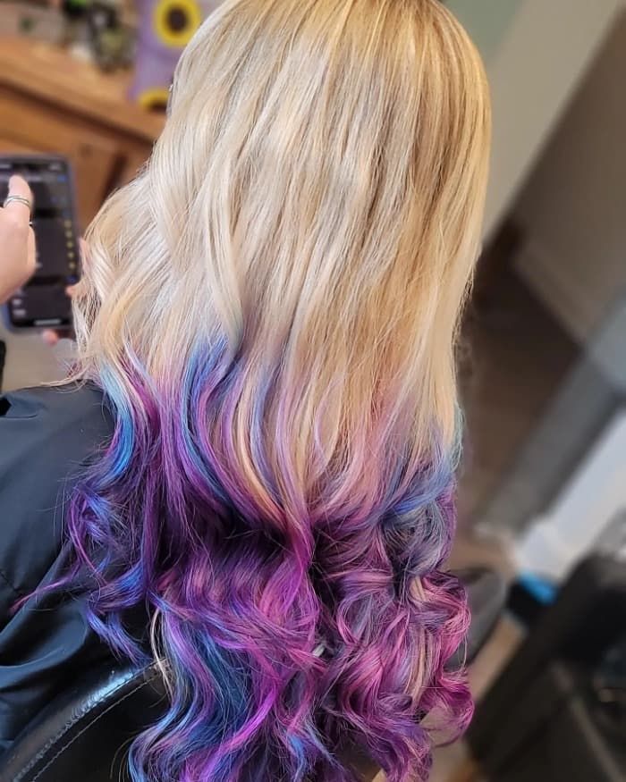 Back View Medium Crop Visual Idea Back View Medium Crop Visual Idea — Ombre Hair 2027