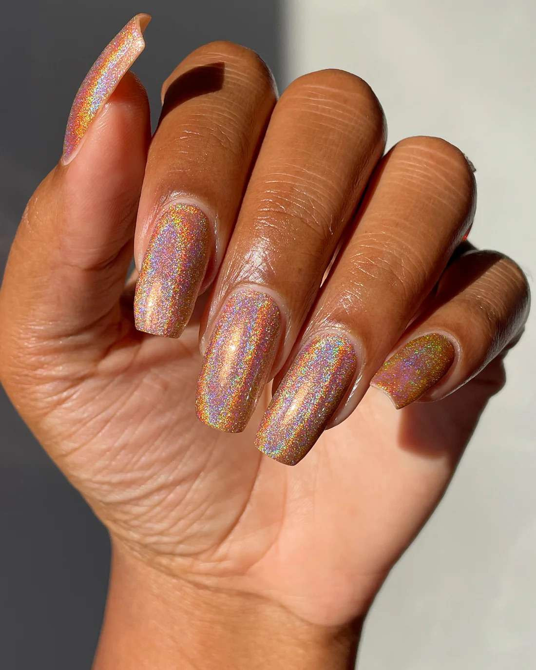 Vibrant Rainbow Holographic Foil Vibrant Rainbow Holographic Foil — Holographic Foil Nails 2027