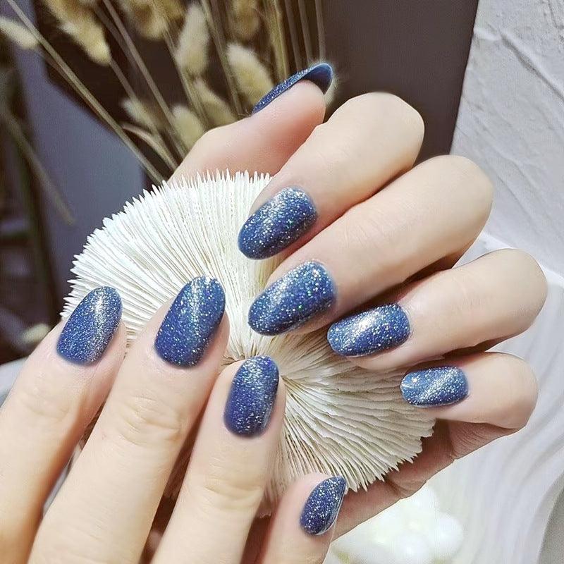 Medium Blue Dense Glitter — Sparkly Prom Nails 2027
