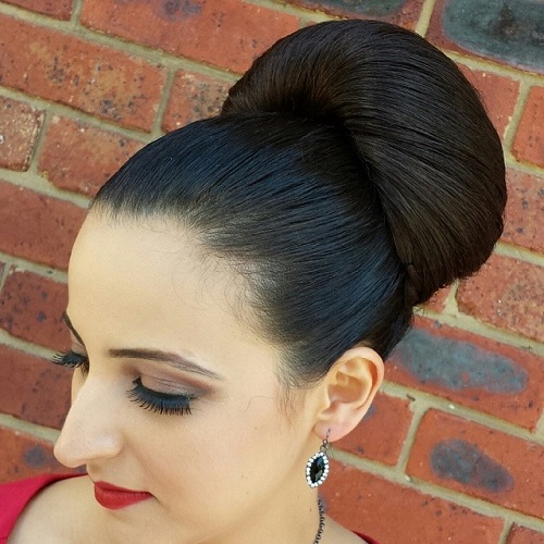 Classic Dark Brown Sleek Bun Classic Dark Brown Sleek Bun — Sleek Bun 2027