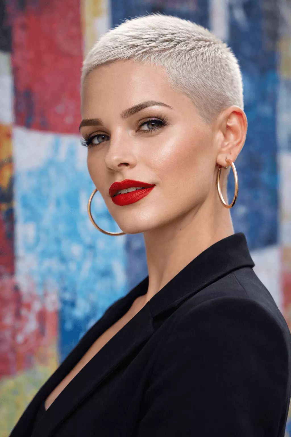 Ash Blonde Visual Idea — Buzz Cut for Women 2027