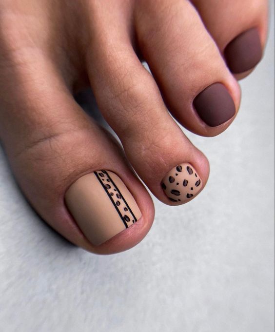 Matte Visual Idea — Winter Pedicure Colors 2027