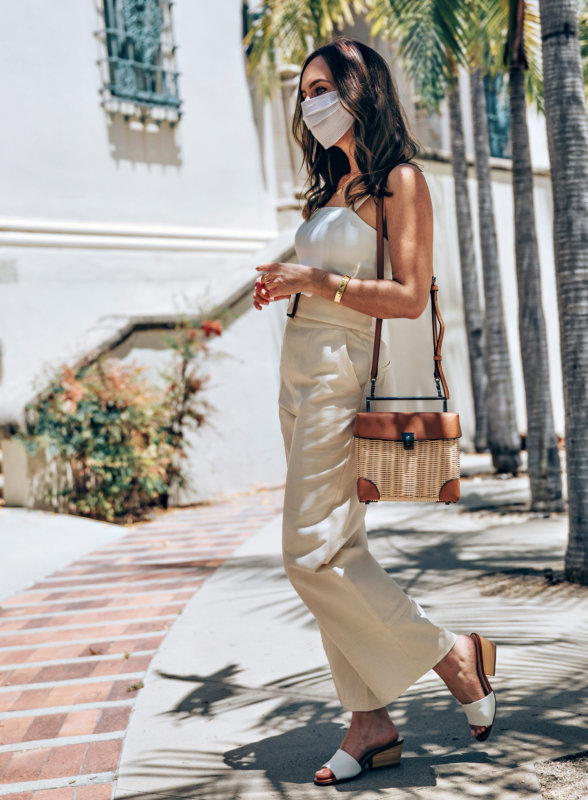Elevated Linen Trousers with a Strappy Camisole Elevated Linen Trousers with a Strappy Camisole — Neutral Summer Outfits 2027