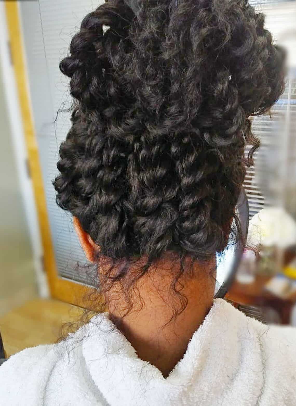 Back View Visual Idea — Natural Hairstyles 2027 for 4B Hair