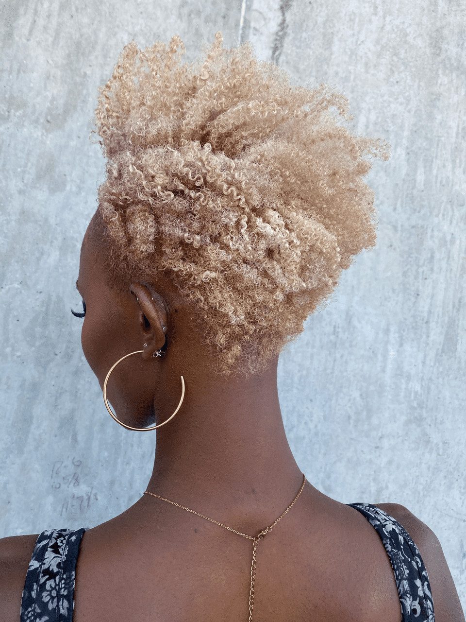 Ash Blonde Visual Idea — Pixie 2027 for Natural Hair