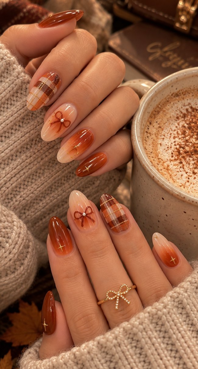 Visual Idea — Thanksgiving Nails 2026
