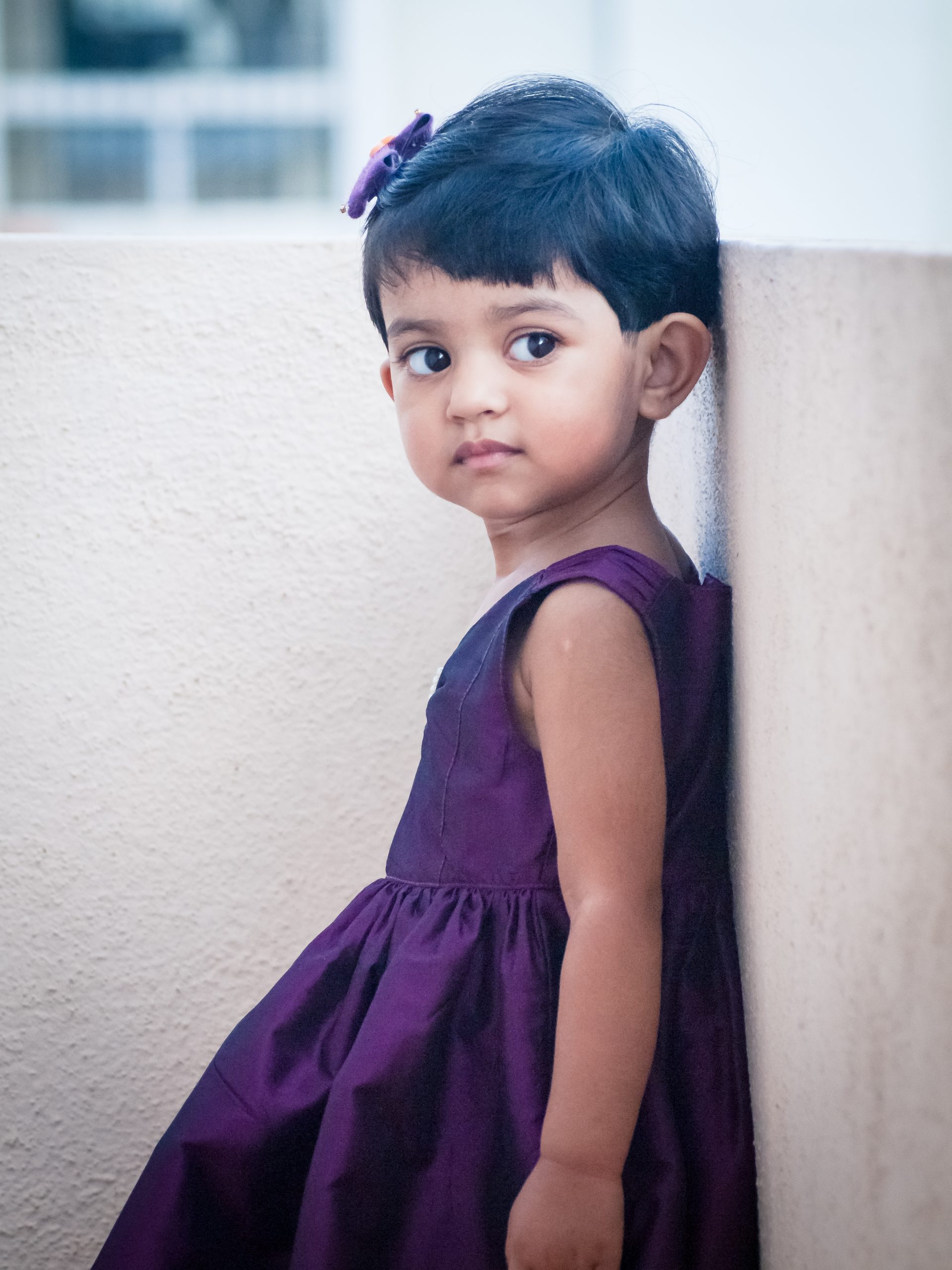 Slicked Black Baby Bob With Bangs Slicked Black Baby Bob With Bangs — Little Girl Hairstyles 2027