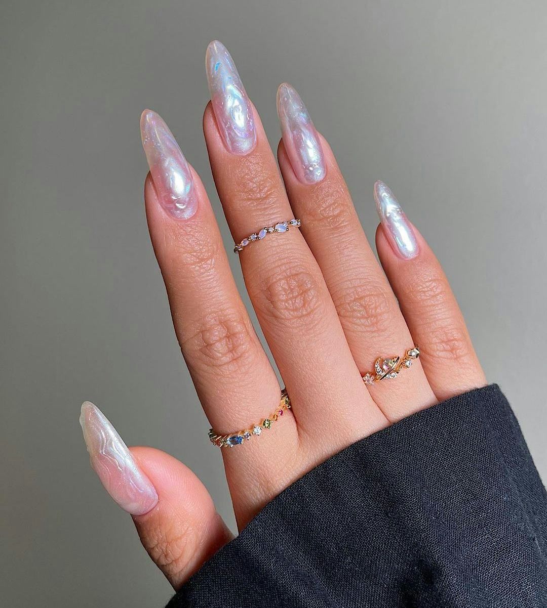 Jelly Pearlescent High Gloss Visual Idea Jelly Pearlescent High Gloss Visual Idea — Mermaid Nails 2027