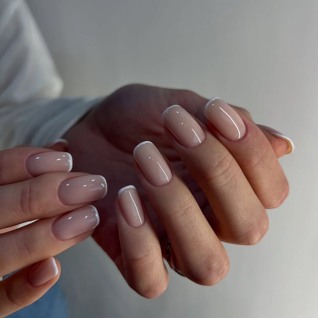 Medium Square Classic French Medium Square Classic French — Winter Nude Nails 2027