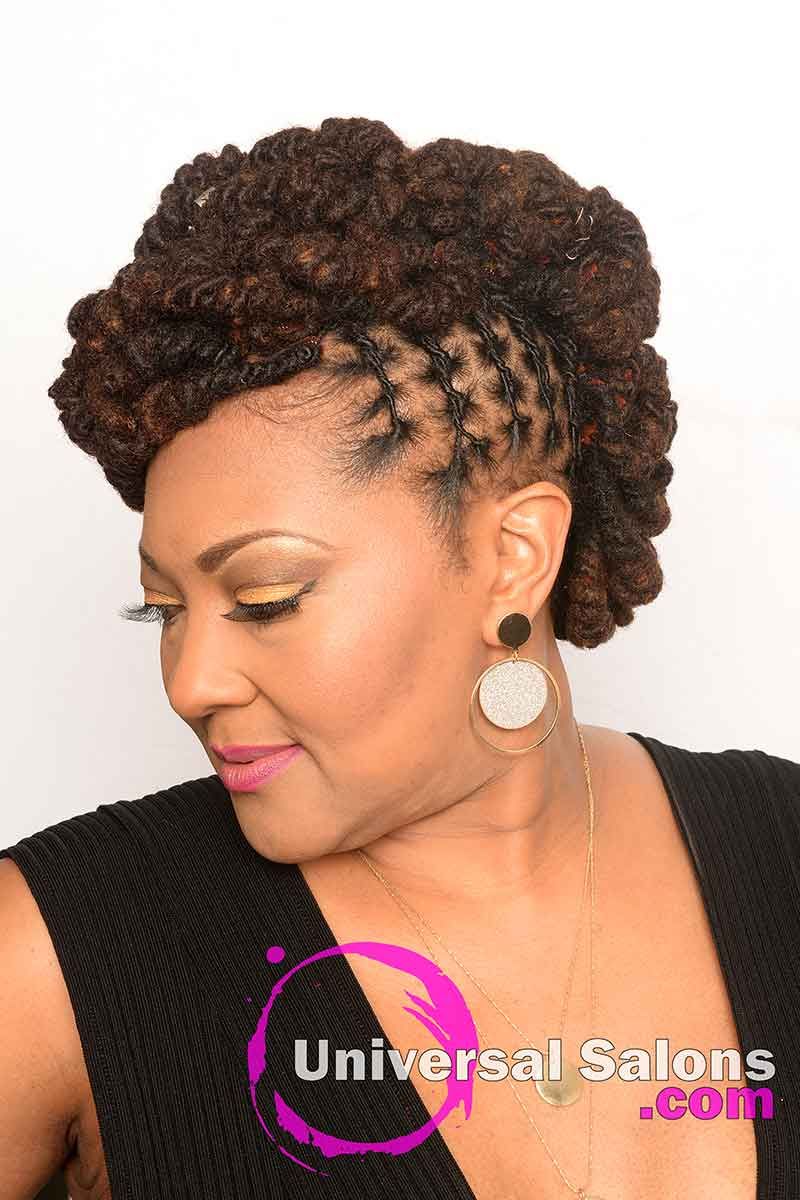 Visual Idea — Reaching The Shoulder Length Curls Locs 2027