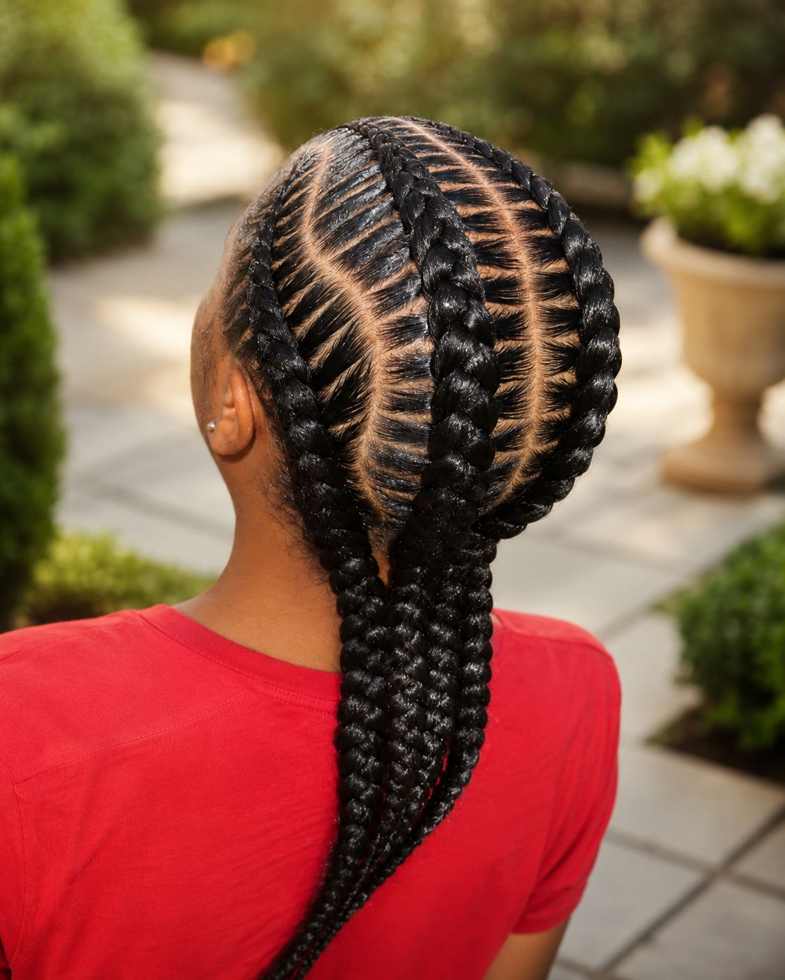 Back View Visual Idea Back View Visual Idea — Jumbo Cornrows 2027