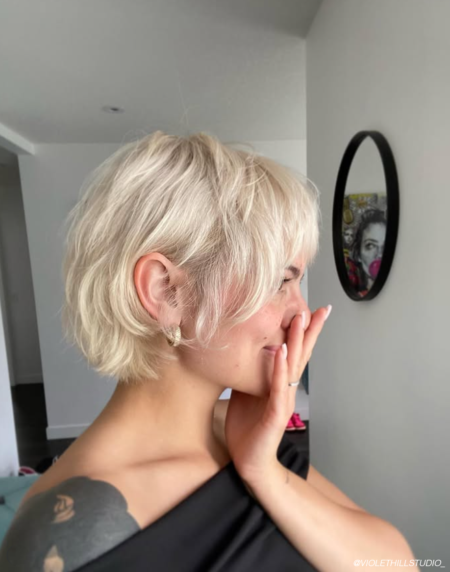 Short Pixie With Wispy Bangs Short Pixie With Wispy Bangs — Low Maintenance Bangs 2027