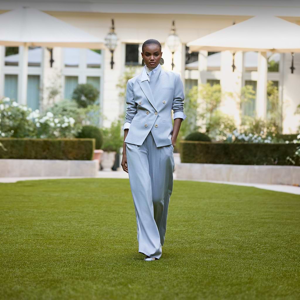 Light Blue Pinstripe Double-Breasted Suit Light Blue Pinstripe Double-Breasted Suit — Pinstripe Outfits 2027