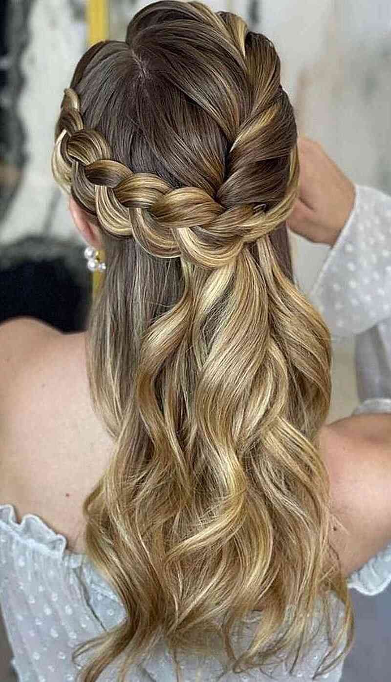 Side View Visual Idea Side View Visual Idea — Wedding Hairstyles 2027 with Weave