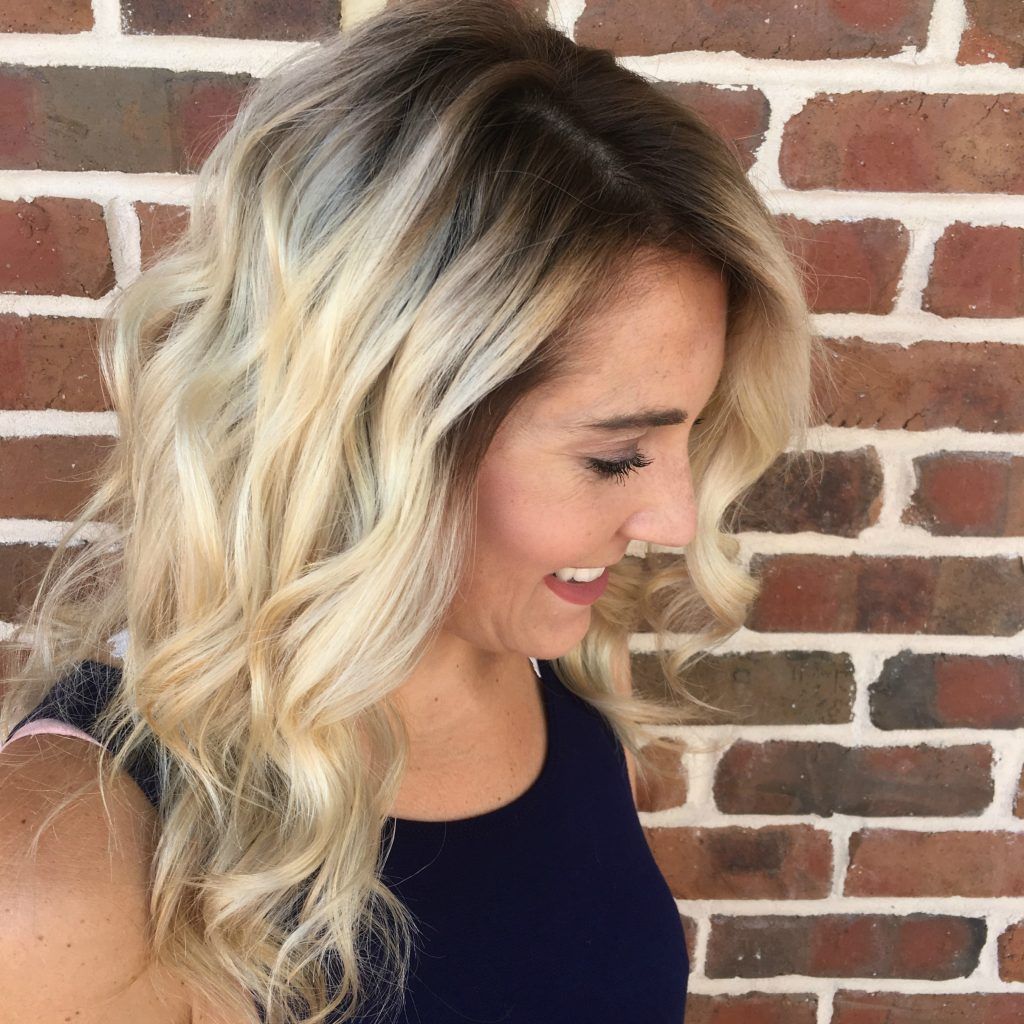 Blonde With Dark Shadow Root Visual Idea Blonde With Dark Shadow Root Visual Idea — Blonde Hair 2027 with Dark Roots
