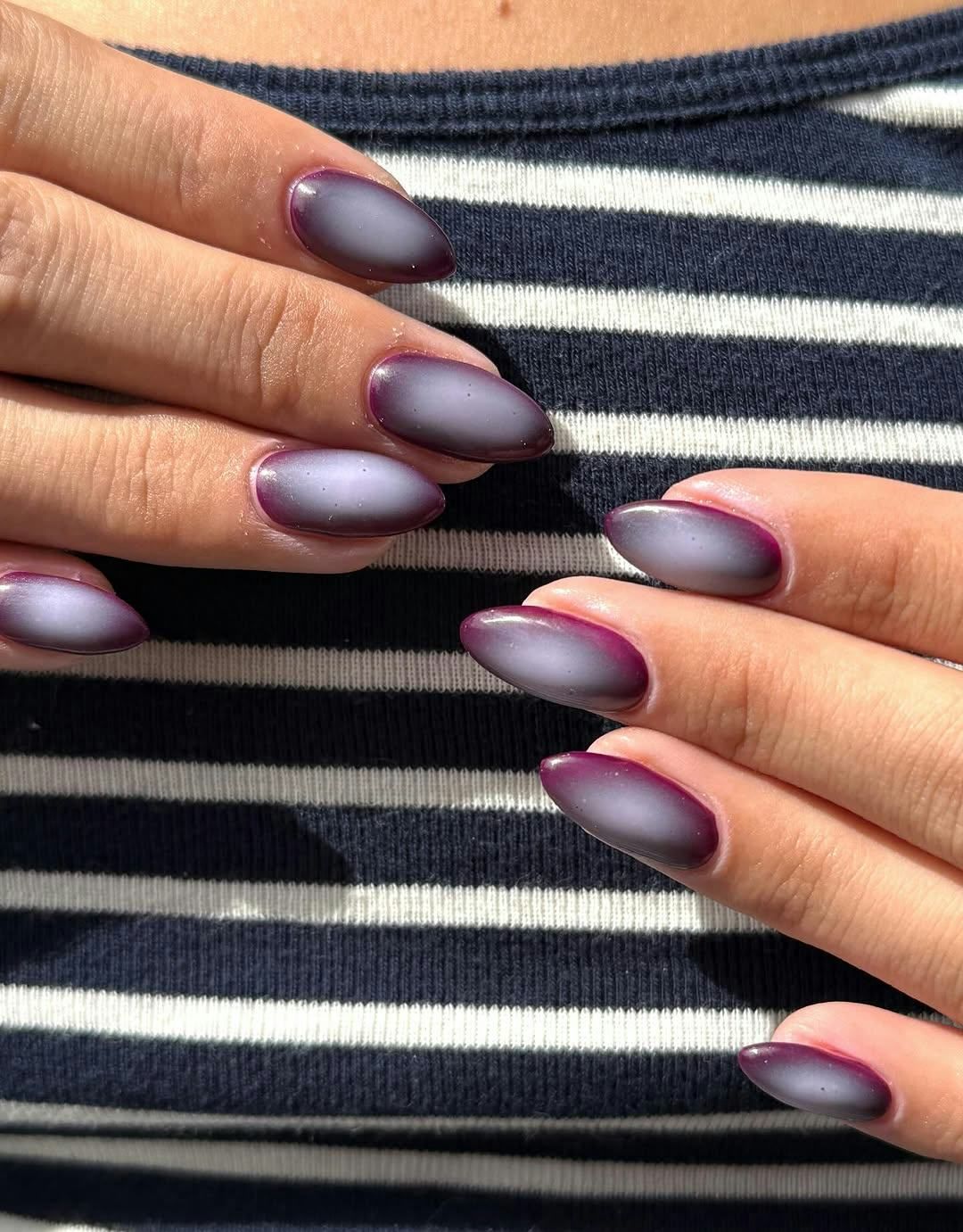 Visual Idea — Winter Ombre Nails 2027