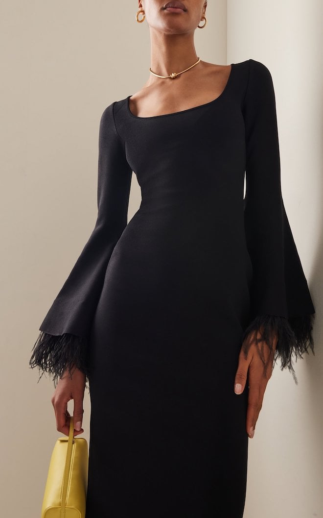 Long-Sleeve Dress Outfit Idea Long-Sleeve Dress Outfit Idea — Wedding Guest Dresses 2027