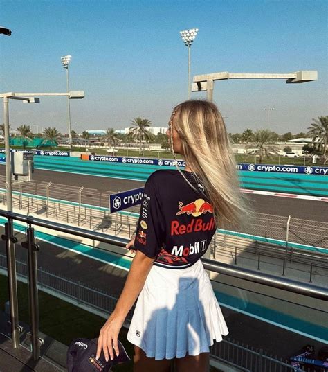 Red Bull Logo Crop Top with Pleated Skirt — NASCAR Outfits 2027