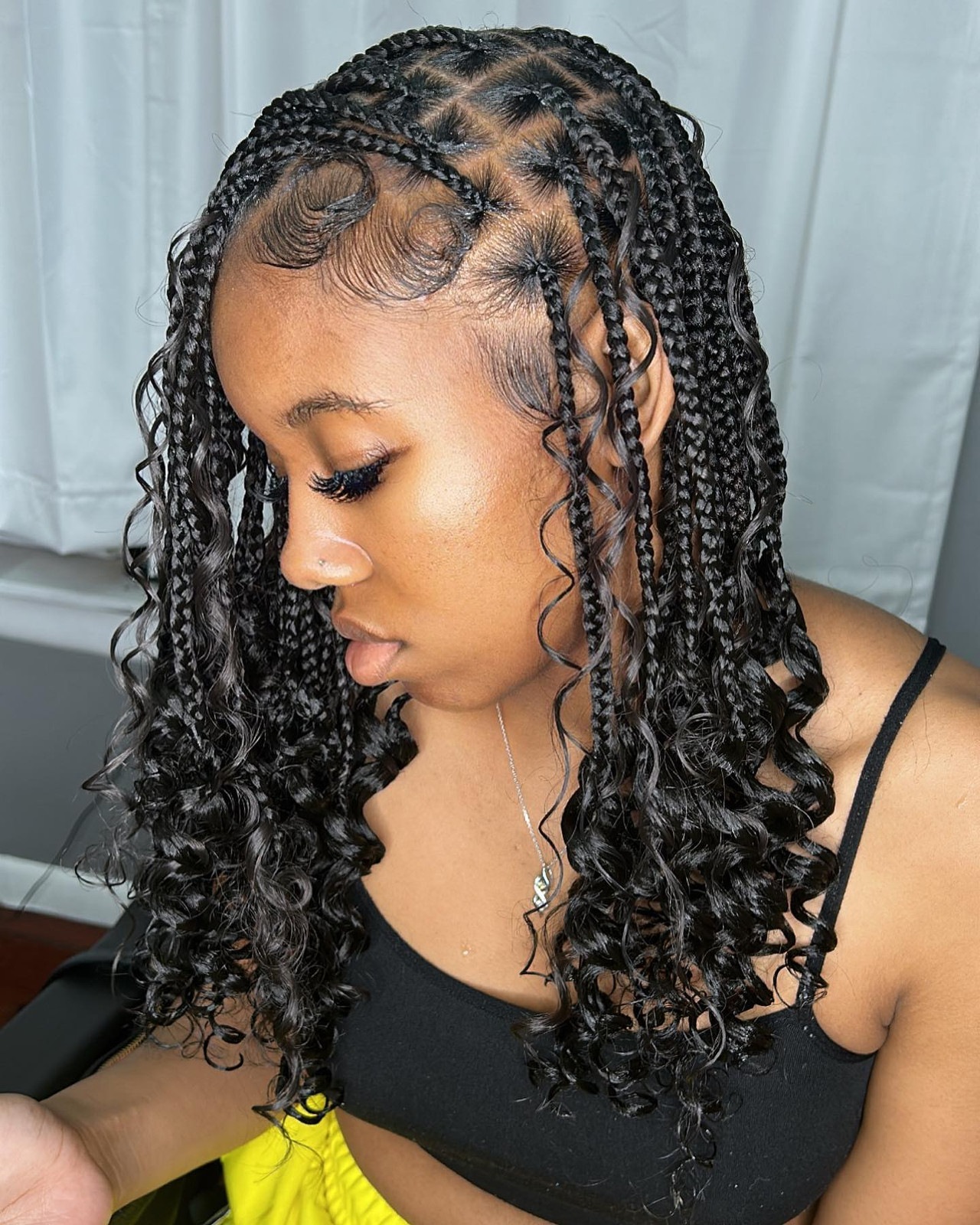 Visual Idea Visual Idea — Braids 2027 with Curly Ends