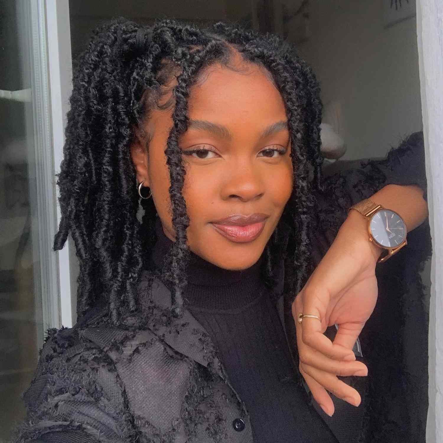 Voluminous Butterfly Locs Ponytail Voluminous Butterfly Locs Ponytail — Summer Locs Styles 2027