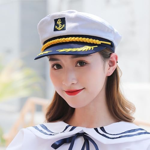 Nautical Captain's Hat for Themed Yacht Events Nautical Captain's Hat for Themed Yacht Events — Yacht Outfits 2027