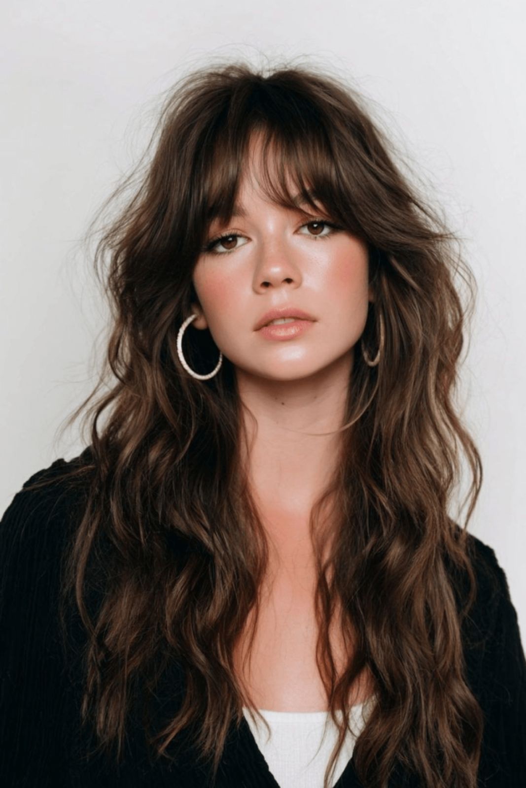 Mid-Back Dark Blonde Shag With Waves — Evolved Shag 2027