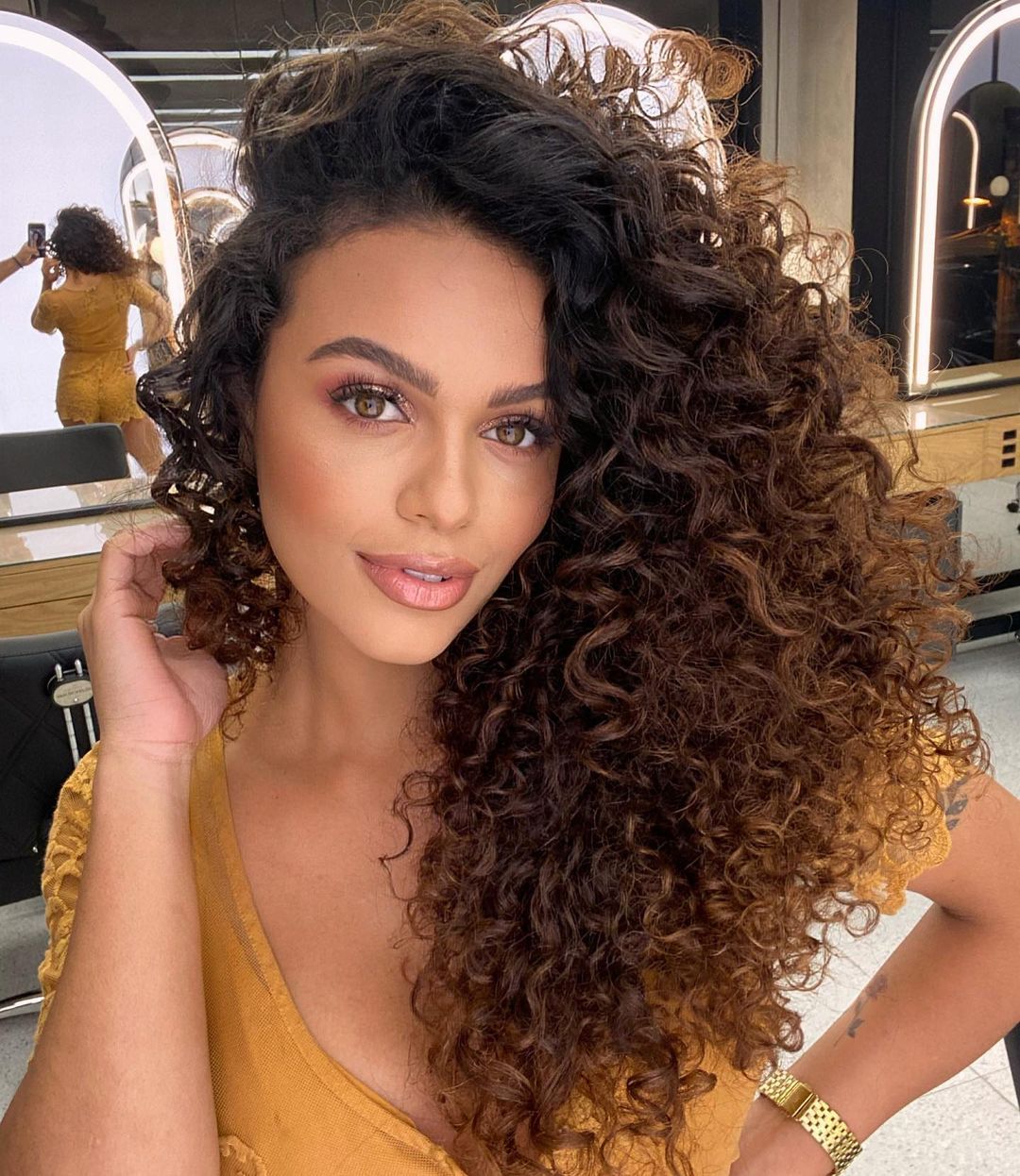 Front View Visual Idea — Loose Curly Hairstyles 2027